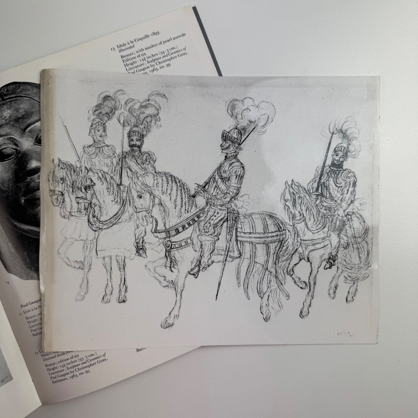 19th & 20th century Watercolours, Drawings & Sculpture Marlborough April 1964
