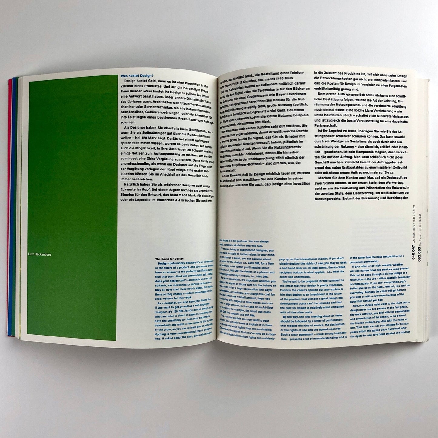 Type Is Money Typografie in Der Werbung, herausgegeben von FontShop | Verlag Form, 1998