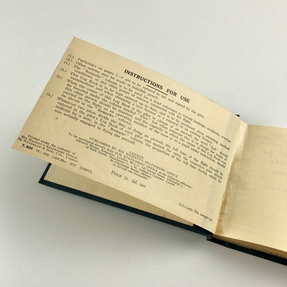 Rhona Reginalda Podd – Flight log-book from 1939