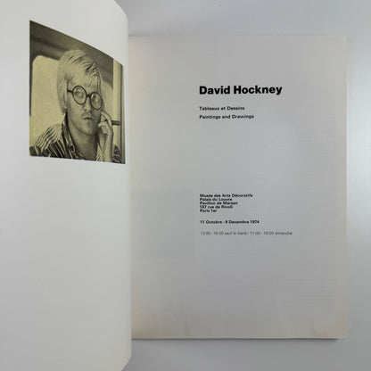 David Hockney | Musee des Arts Decoratifs, Paris, 1974