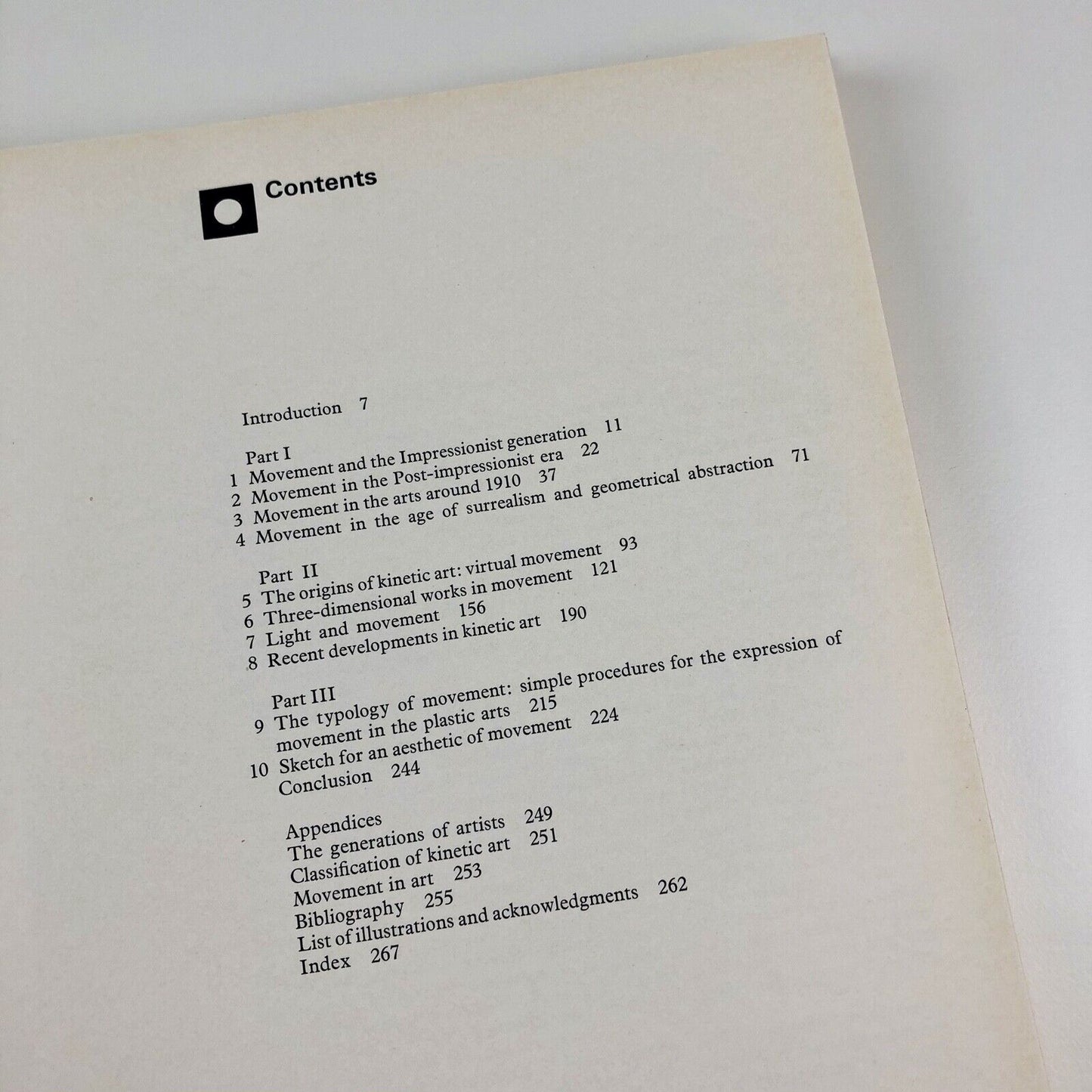 Origins and Development of Kinetic Art by Frank Popper | Studio Vista, 1968