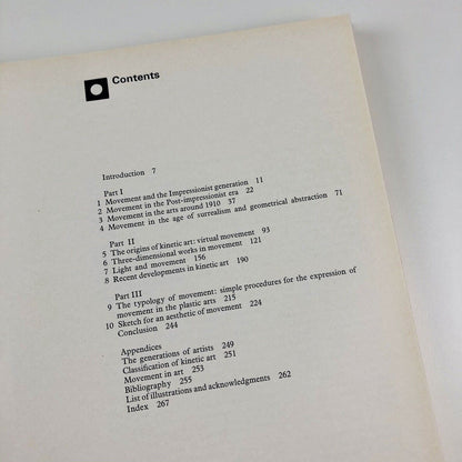 Origins and Development of Kinetic Art by Frank Popper | Studio Vista, 1968