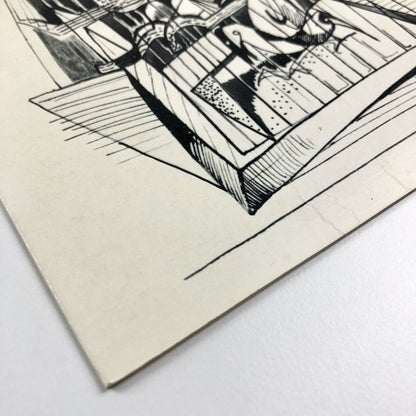 Folding card for Bryan Wynter. Drawings & Gouaches 1940-1950 | New Art Centre, 1983