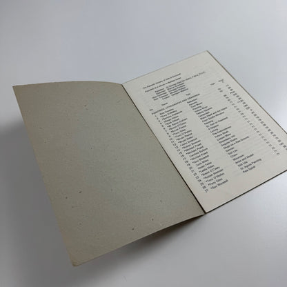 Catalogue Penwith Society Gallery Autumn exhibition 1971
