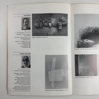 Catalogue students Fine Art 1989. Painting Sculpture. Wimbledon School of Art