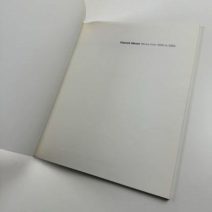 Patrick Heron. Works from 1956 to 1969 | Waddington Galleries catalogue, 2002