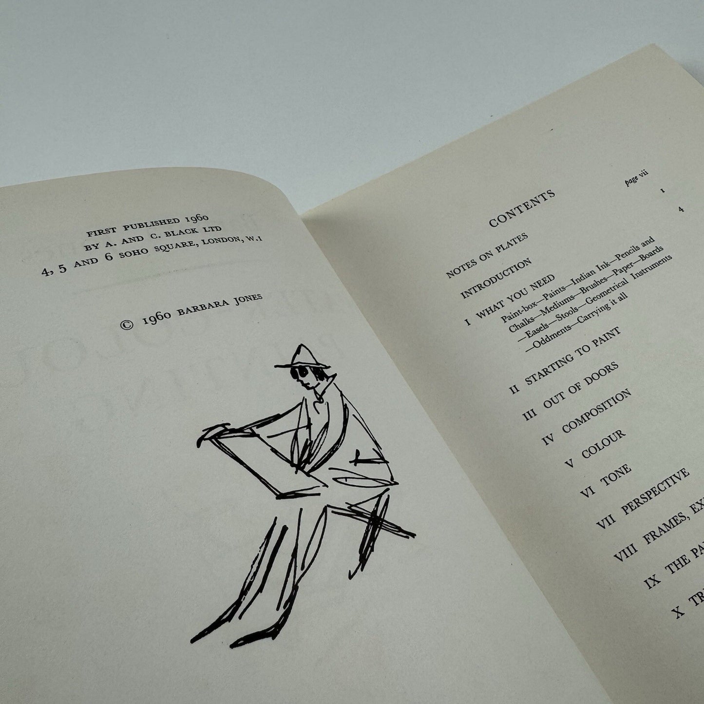 Water-colour Painting – A Practical Guide | Barbara Jones | Adam & Charles Black 1960