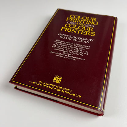 Colour Printing and Colour Printers by R.M. Burch | Paul Harris Publishing, 1983