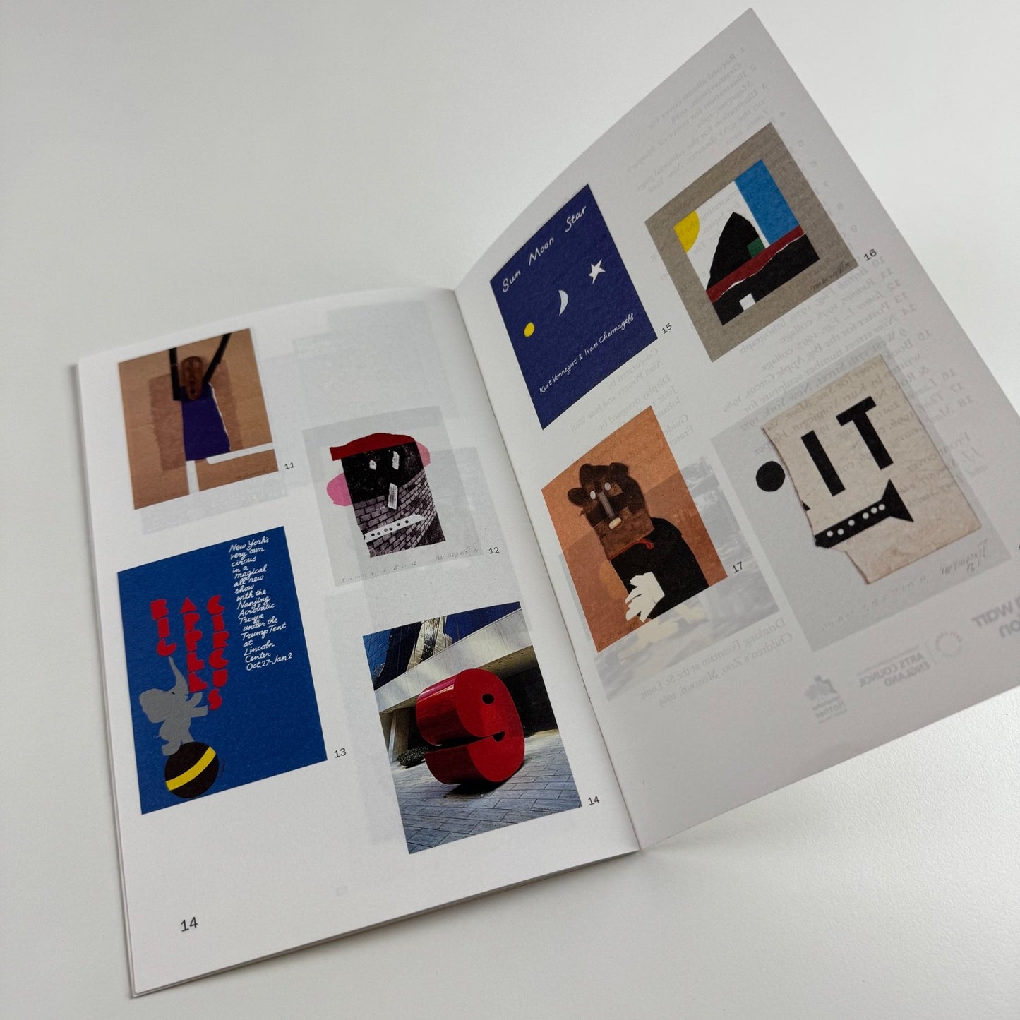 Gallery guide for Ivan Chermayeff: Cut and Paste De La Warr Pavilion 2014