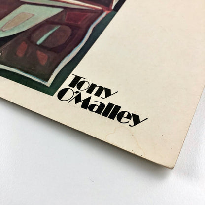 Tony O’Malley travelling exhibition | Folded exhibition card | Belfast, Dublin and south-west England1975
