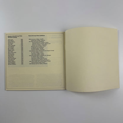 56 Group Wales. Eight new members | Viriamu Jones Gallery, Cardiff, 1986