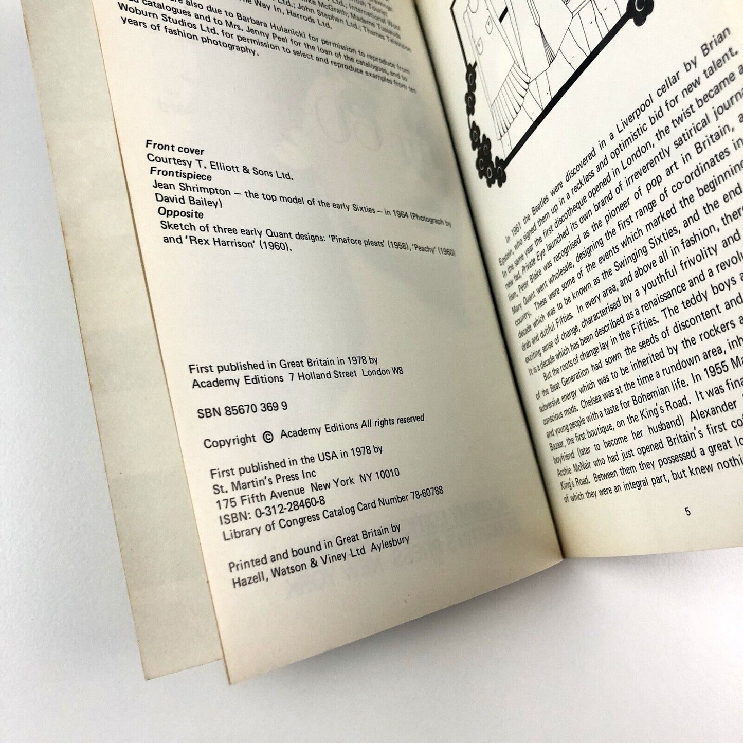 Fashion in the '60s by Barbara Bernard | Academy Editions/St Martin's Press, 1978