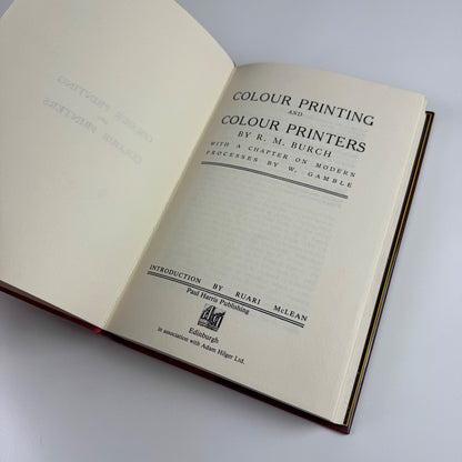 Colour Printing and Colour Printers by R.M. Burch | Paul Harris Publishing, 1983