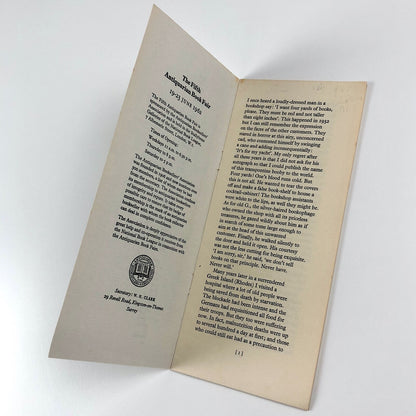 The Fifth Antiquarian Book Fair held at The National Book League 19-23 June 1962 | Handlist of Exhibitors