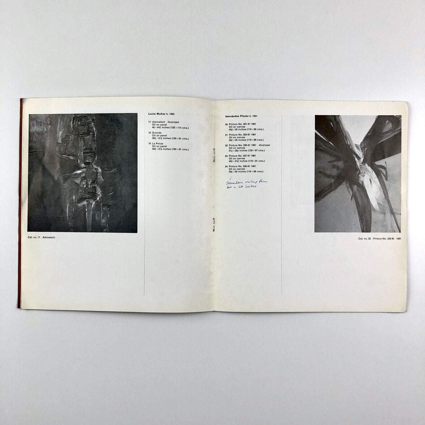 Contemporary Spanish Painting & Sculpture | Marlborough Fine Art catalogue, 1962 | catalogue design by Gordon House