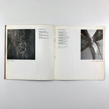 Contemporary Spanish Painting & Sculpture | Marlborough Fine Art catalogue, 1962 | catalogue design by Gordon House