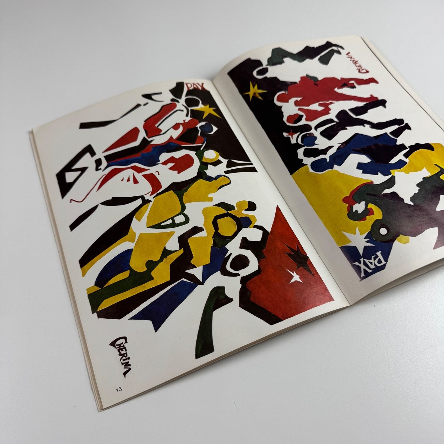 Drago Cherina | Galleria Astrolabe Arte, Rome, 1974