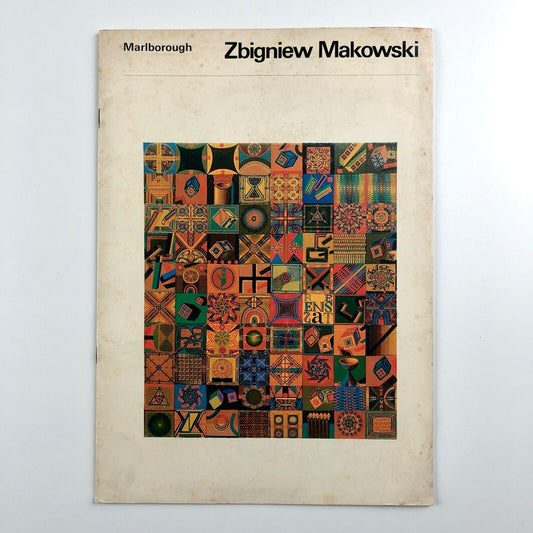 Zbigniew Makowski | Marlborough exhibition catalogue, November – December 1968