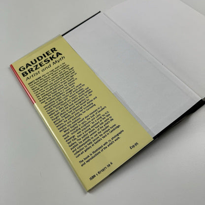 Gaudier Brzeska Artist and Myth by Roger Cole | Sansom & Company, 1995