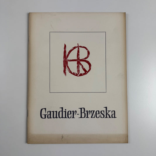 Henri Gaudier-Brzeska. Exhibition of sculpture, pastels & drawings Arts Council