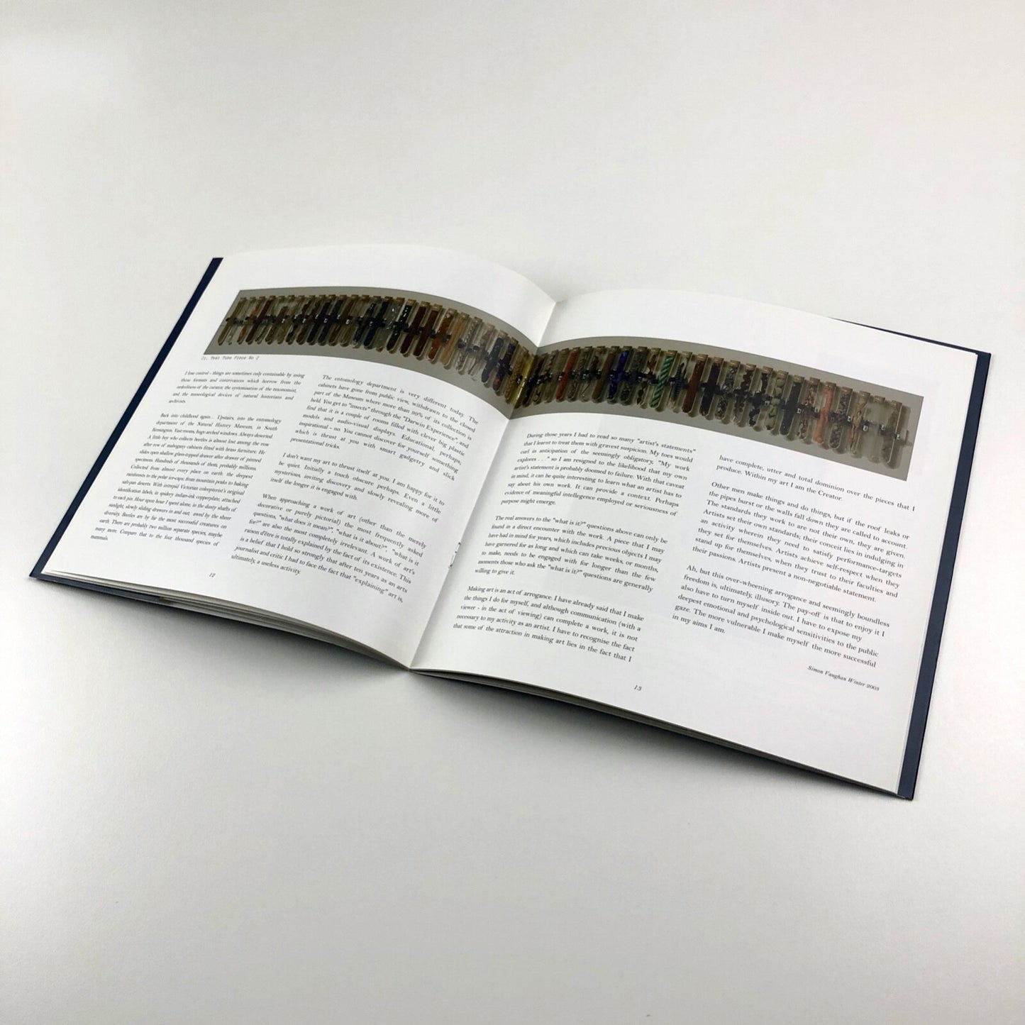 Simon Vaughan Winter | Constructions exhibition catalogue | Goldmark Art, 2003