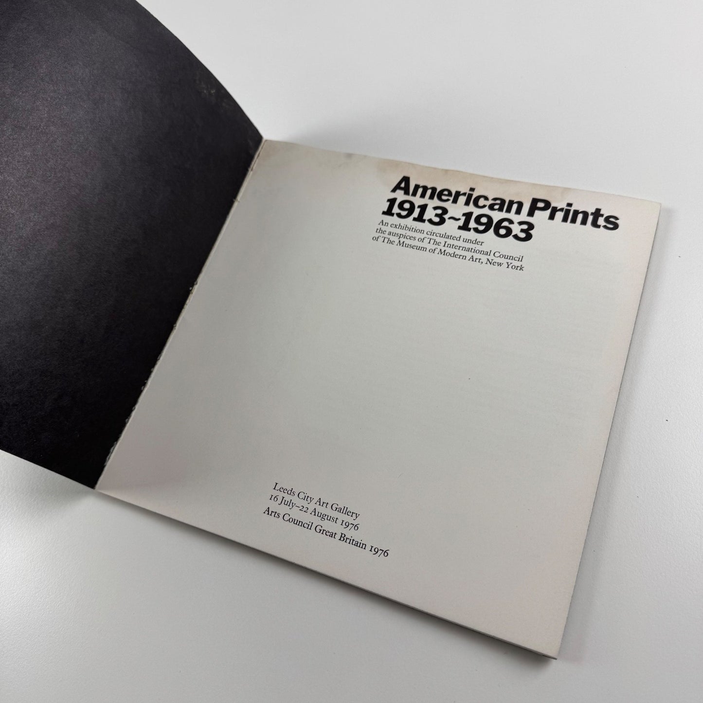 American Prints 1913-1963 | Leeds City Art Gallery, 1976