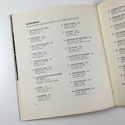 Alan Davie paintings and drawings from 1936-1968 |Whitechapel Art Gallery, 1958