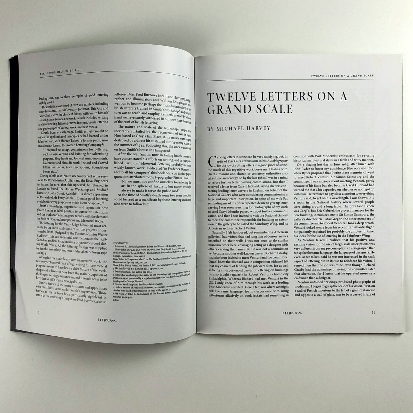 The Edward Johnston Foundation Journal | Issue No. 12, November 2007