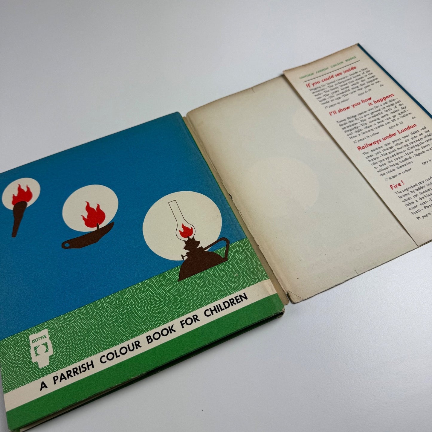 The First Great In Inventions by Marie Neurath and J.A. Lauwerys. Max Parrish & Co Ltd, 1951 Isotype Institute