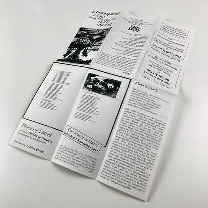 Two pieces of ephemera | The Old Stile Press. Supplement 2 1992-3, 1998 Books