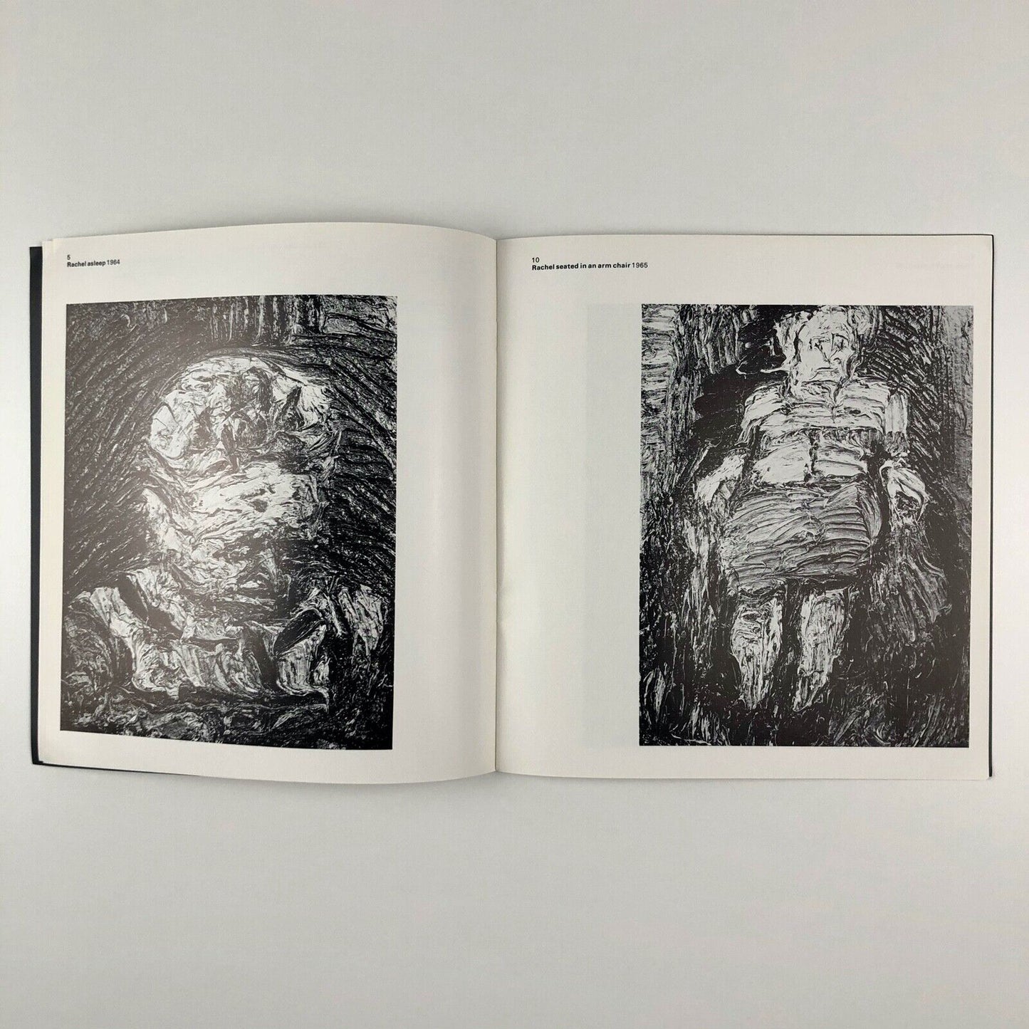 Leon Kossoff, Marlborough Fine Art London | April 1968 | Typography by Gordon House