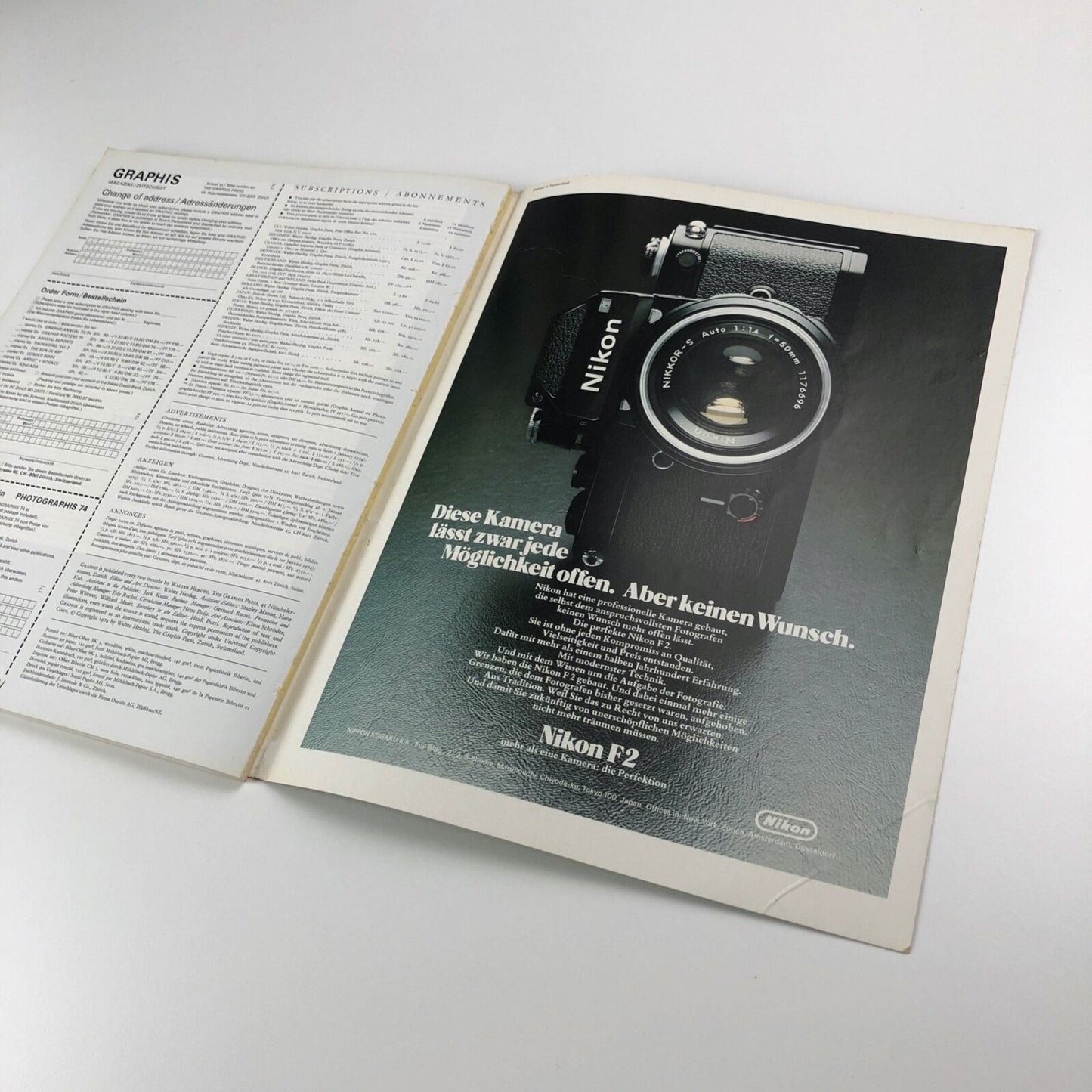 Graphis No 171 Vol 30 1974/75 | Walter Herdeg | The Graphis Press