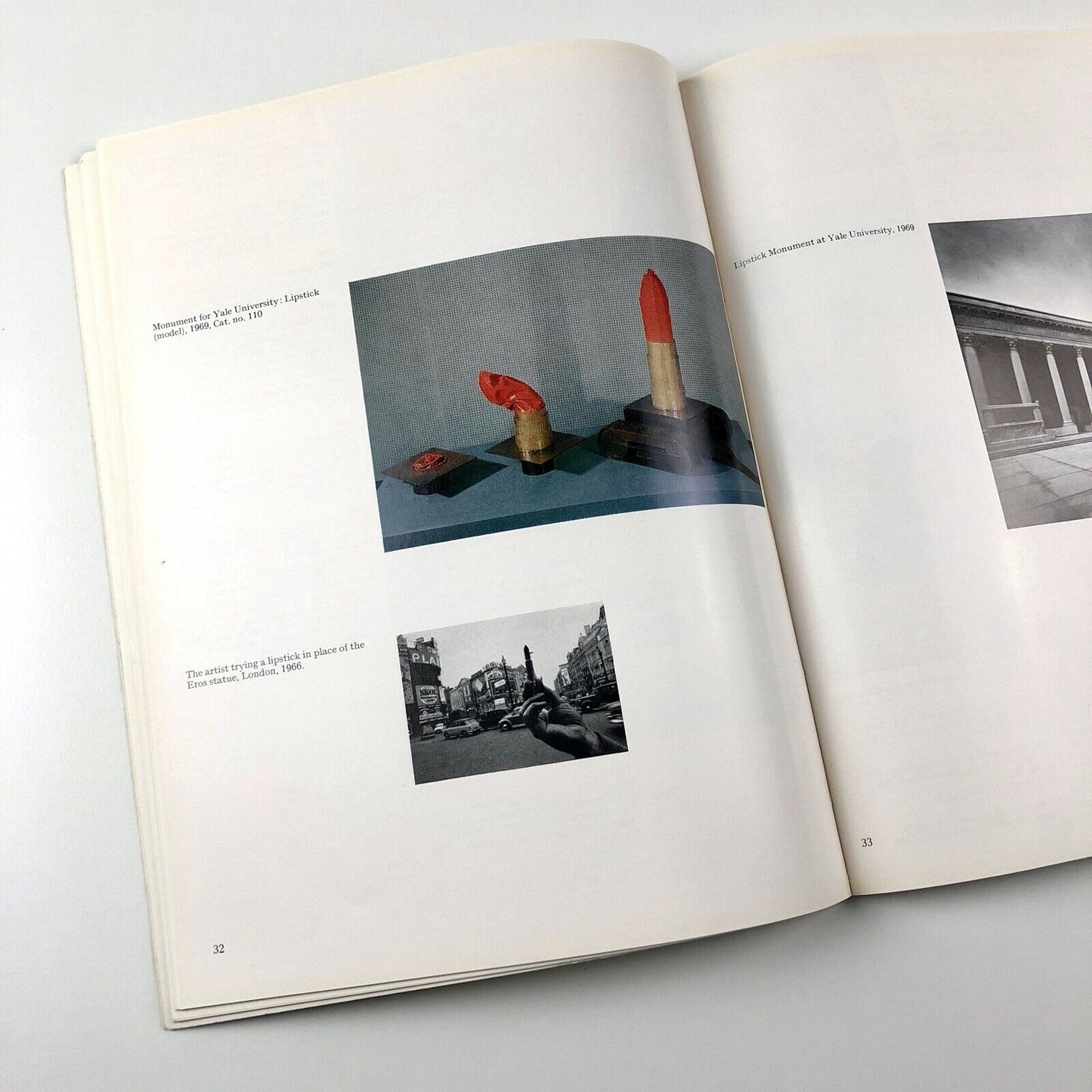 Claes Oldenburg – exhibition catalogue booklet | Tate Gallery, 1970
