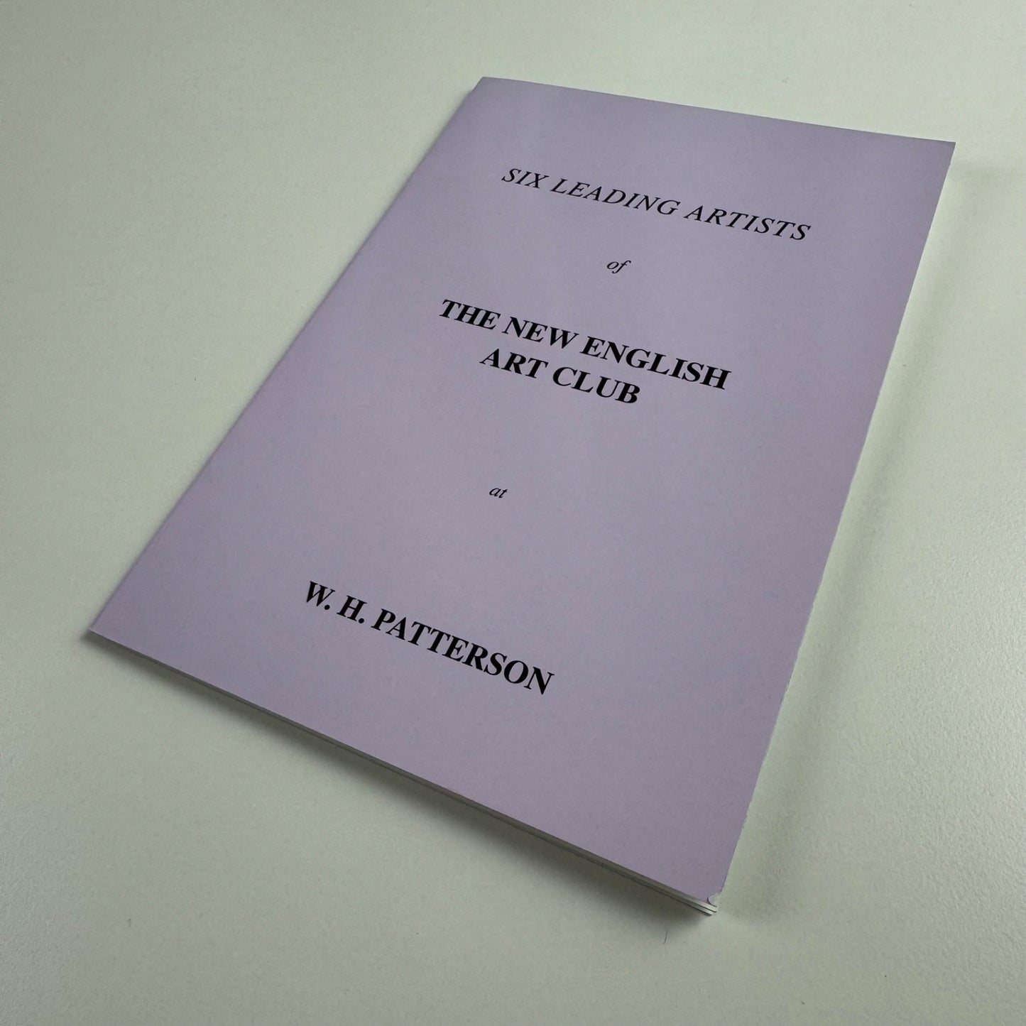 Six Leading Artists of The New English Art Club at W.H. Patterson. An exhibition of 36 fine paintings by William Bowyer, Tom Coates, Jane Corsellis, Fred Cuming, Ken Howard, Peter Kuhfeld