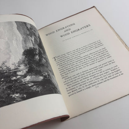Wood engraving wood engravers Hiram Campbell Merrill | Society of Printers Boston limited edition, previously owned by Simon Brett