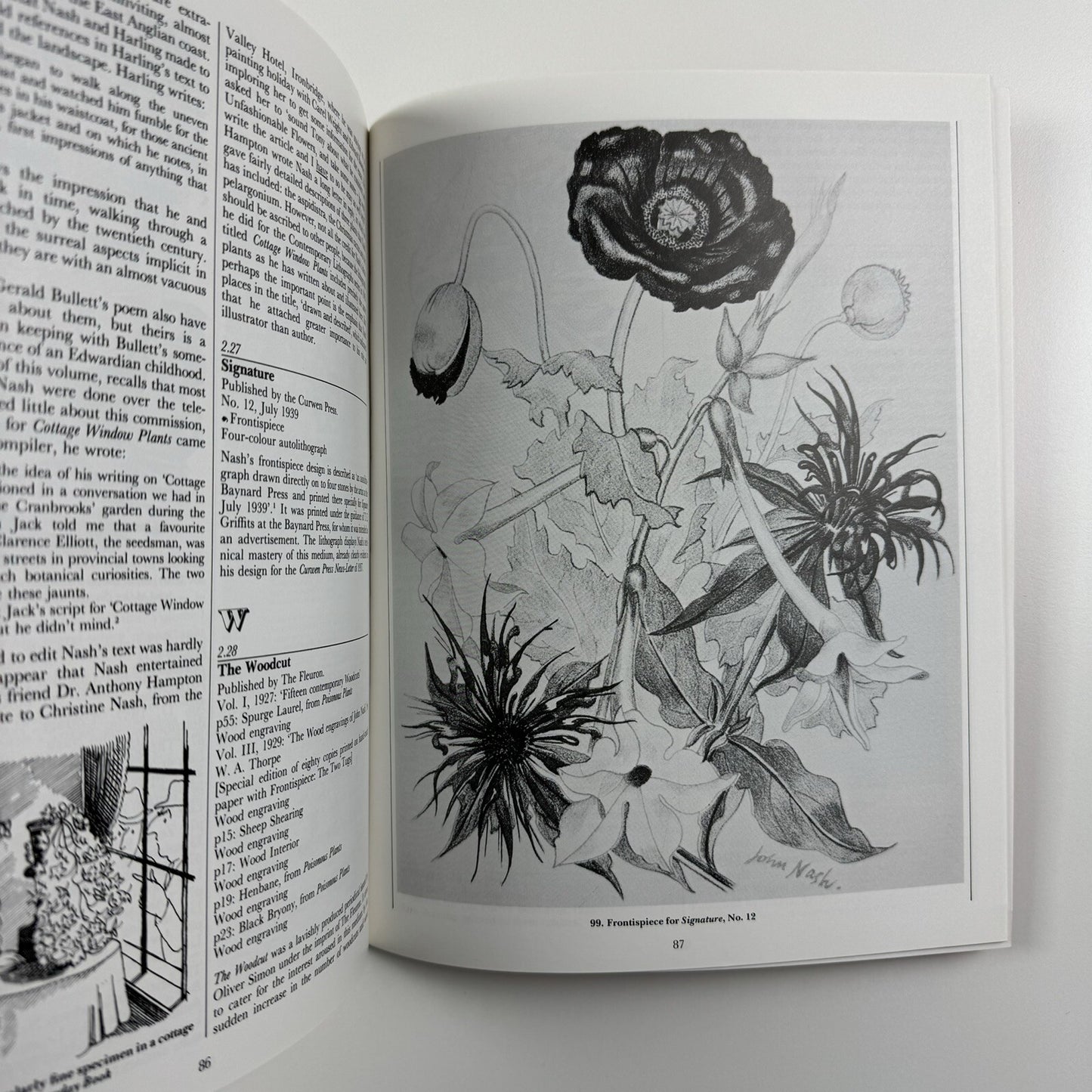 John Nash – Book Designs | By Clare Colvin | Minories Touring exhibition, 1986