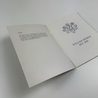Small pamphlet for William Morris Wallpaper | no author nor publisher or date given