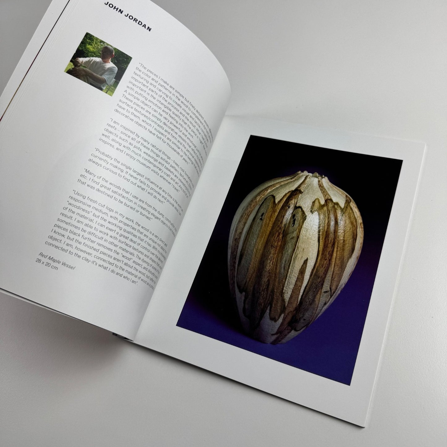 Turning wood into art Sarah Myerscough Fine Art, 2006