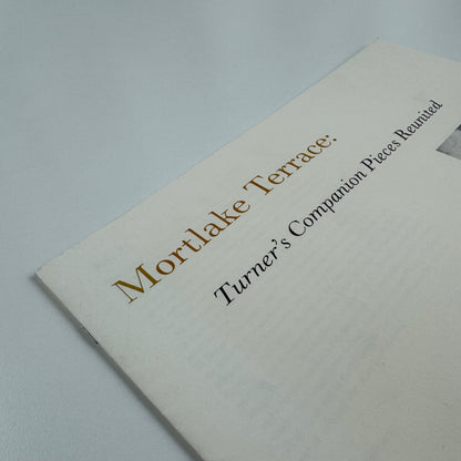 Mortlake Terrace: Turner’s Companion Pieces Reunited. The Frick Collection, 1996