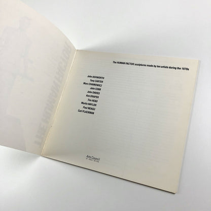The Human Factor – sculptures made by ten artists during the 70s | Arts Council catalogue, 1980