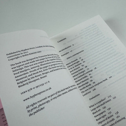 Unjustified texts perspectives on typography by Robin Kinross. Hyphen Press, reprint 2011