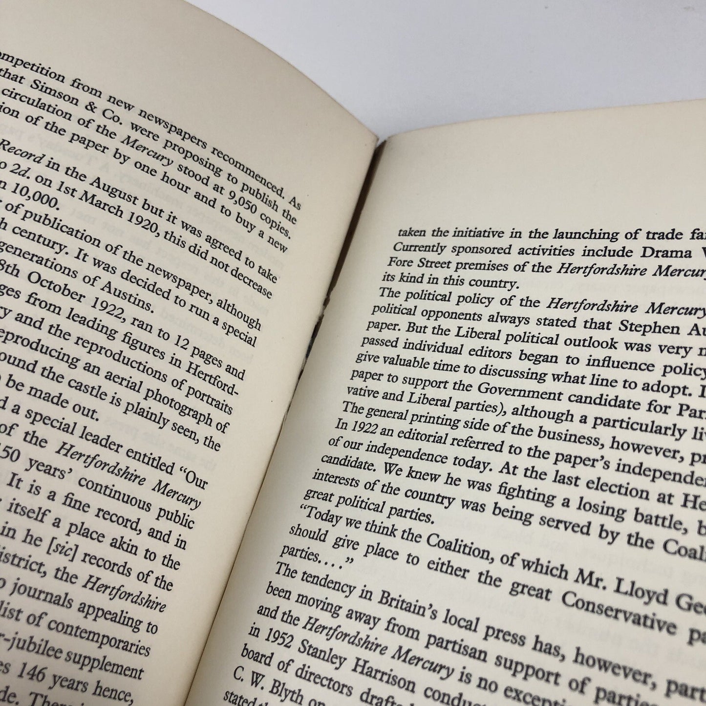 Stephen Austin of Hertford – Two Hundred Years of Print by James Moran, 1968