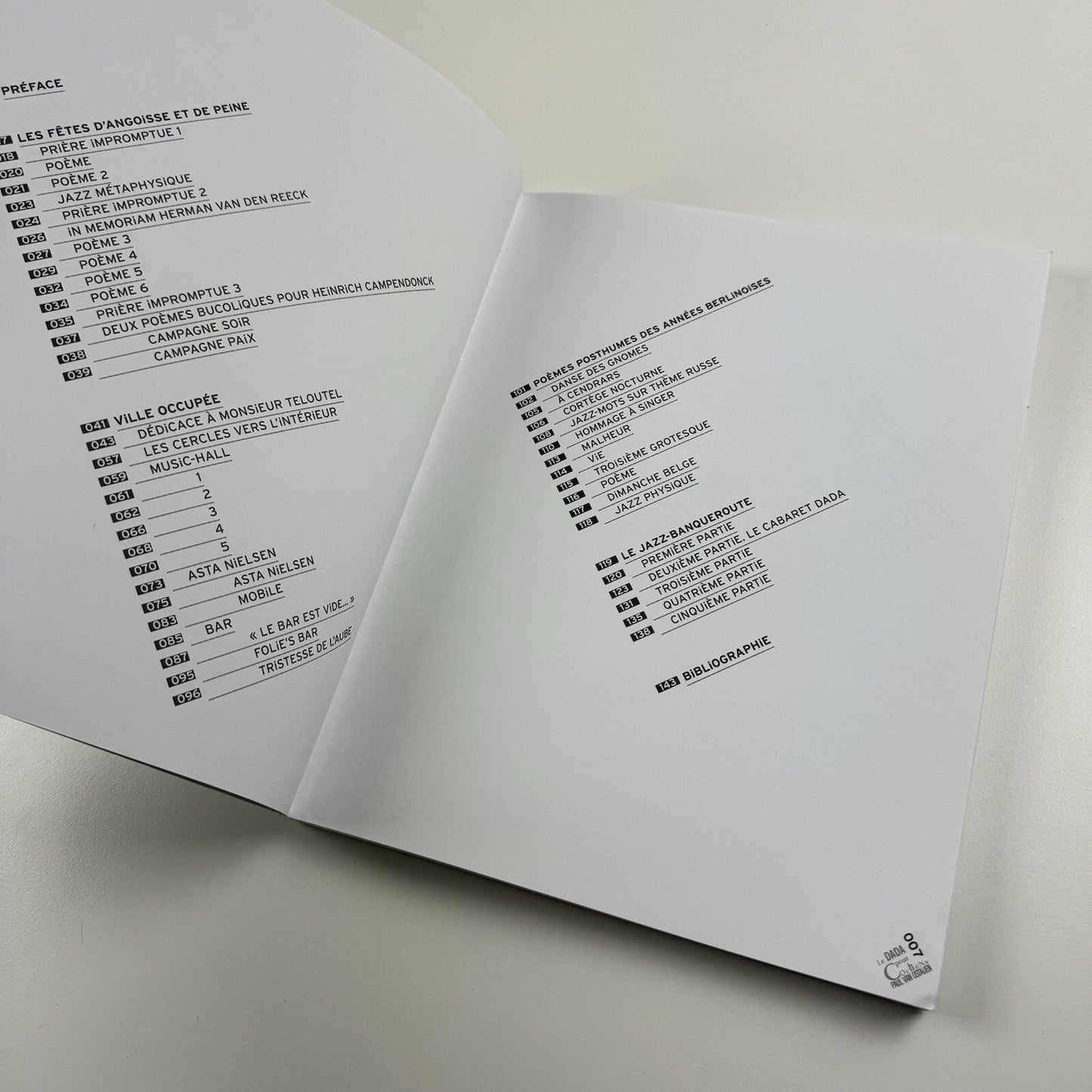 Le Dada pour Cochons Paul van Ostaijen | Textuel Editions, 2003