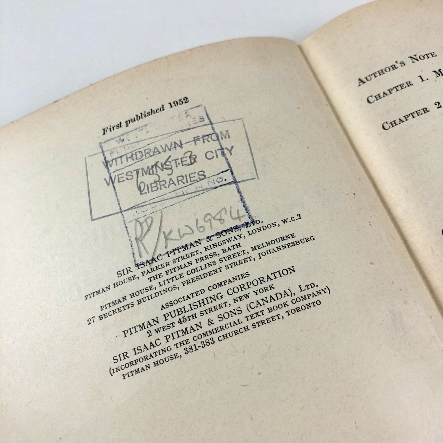 10 Miscellaneous Printing Processes by Vernon S. Ganderton Pitman 1952