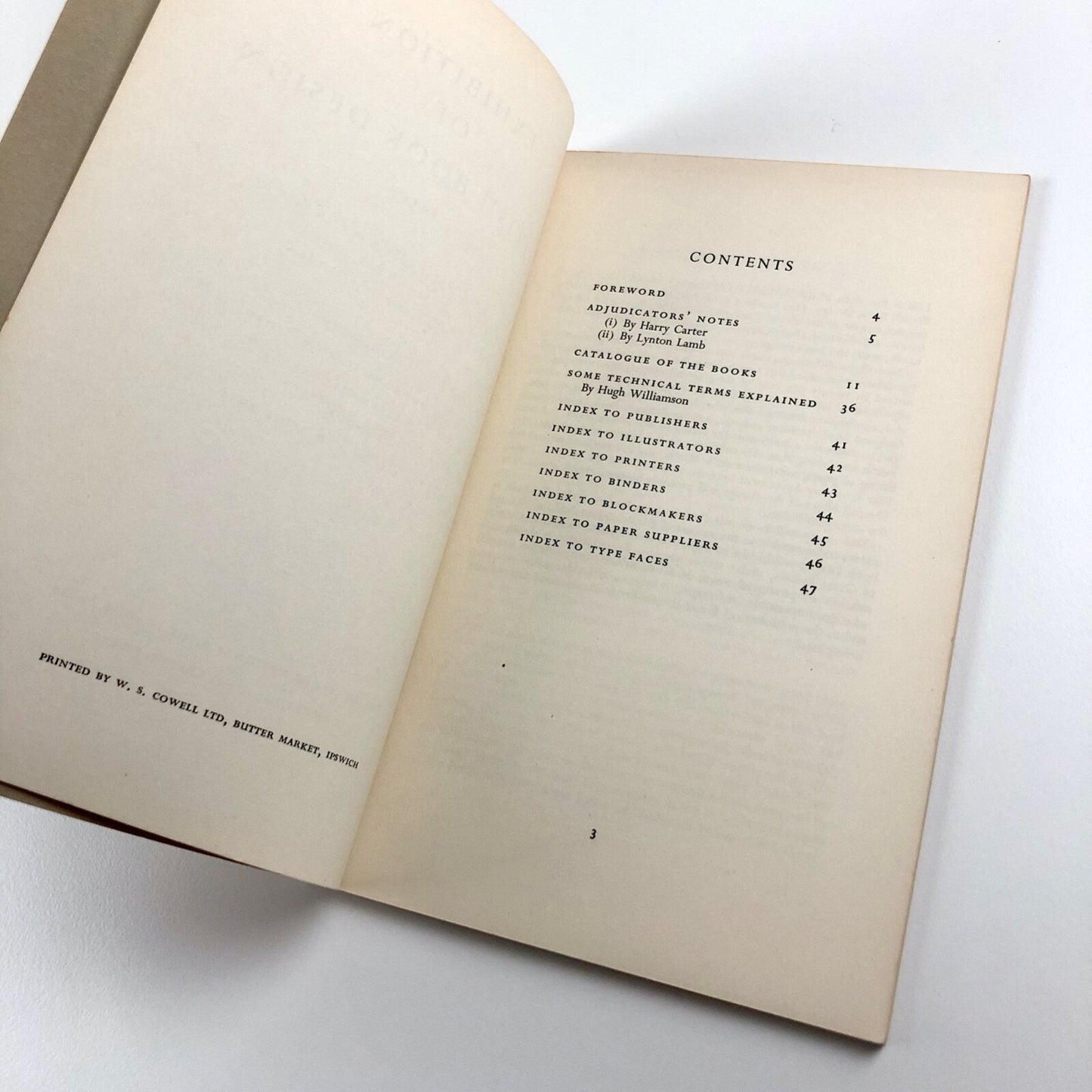 Exhibition of British Book Design | National Book League, 1950 | Harry Carter and Lynton Lamb