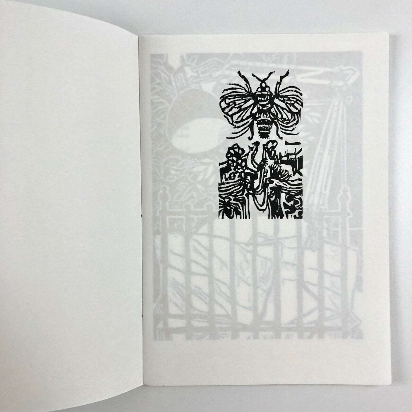 Does That Hurt? Andrew Motion | Prospero Poets 1995 Rigby Graham woodcuts