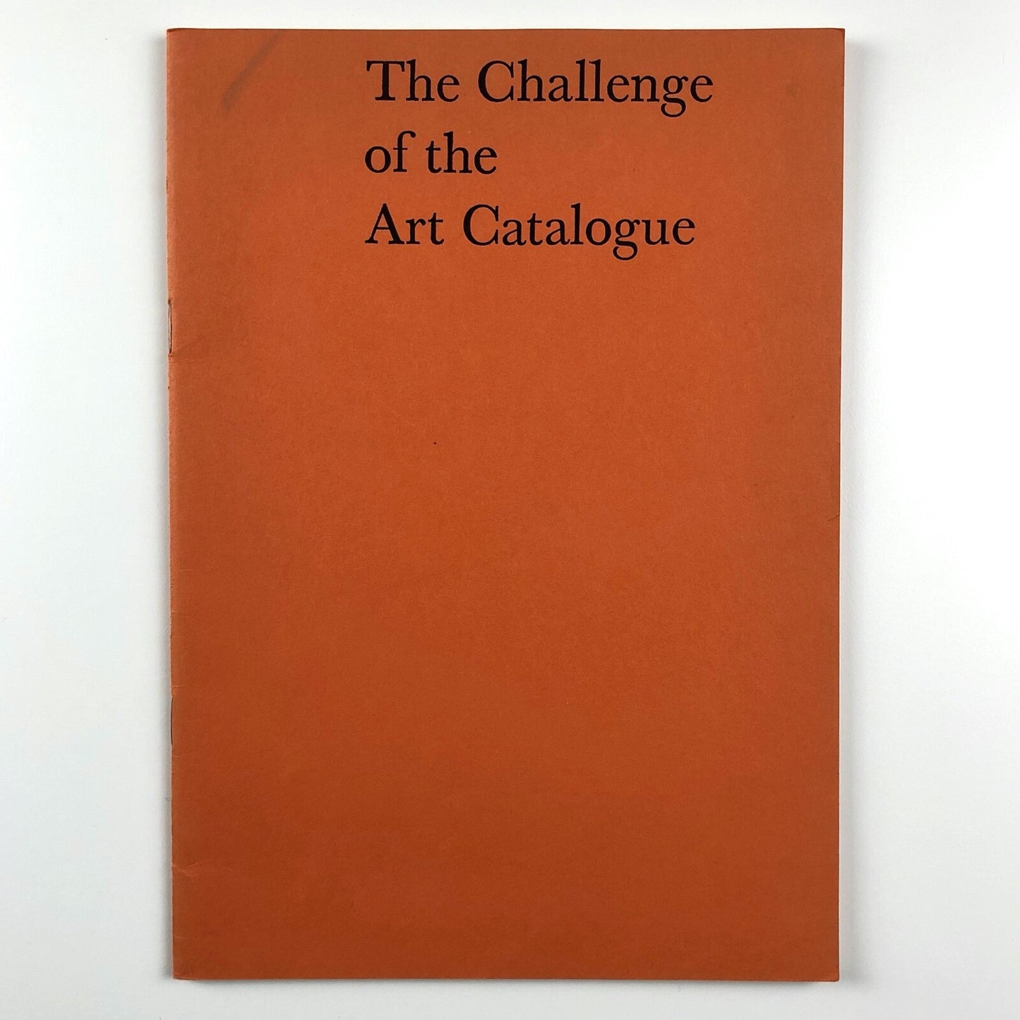 The Challenge of the Art Catalogue | Lund Humphries guide | Undated