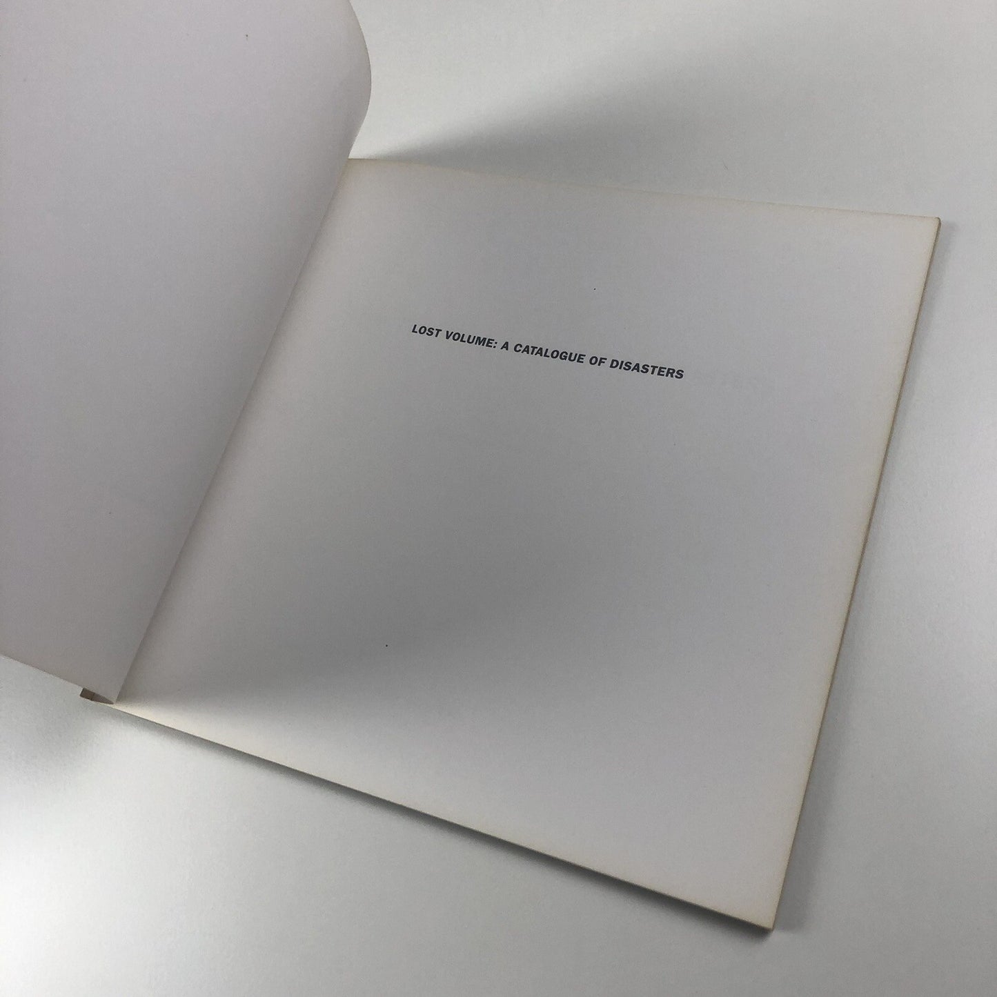 Cornelia Parker: A catalogue of disasters | Edward Woodman, Book Works 1993