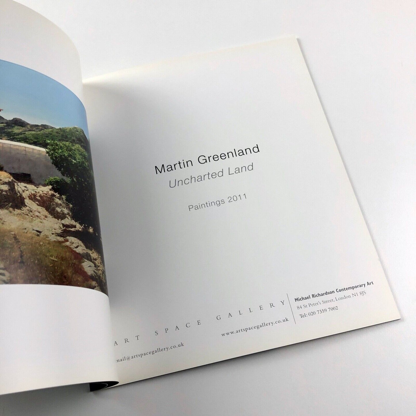 Martin Greenland. Uncharted Land. Paintings 2011 | Art Space Gallery