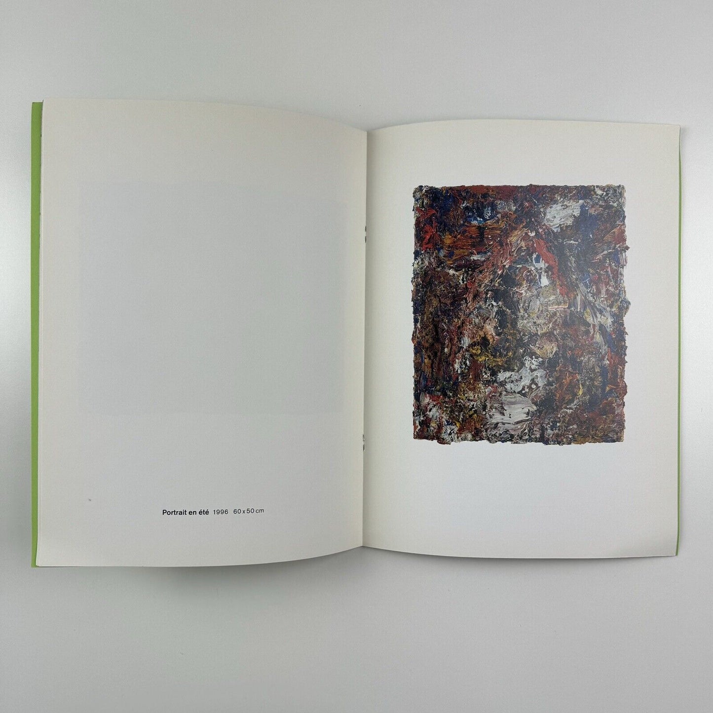 Eugène Leroy. Neue Bilder | Text by Arthur Rimbaud | Michael Werner Cologne, 1996